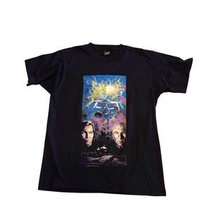 vtg 1993 STAR TREK T-Shirt L tv movie sci fi 90s next generation kirk picard USA